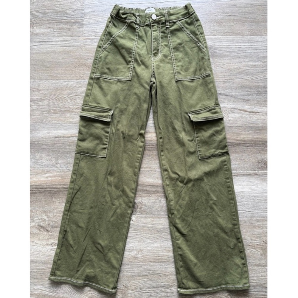 Forever 21 Olive Green Cargo Pants